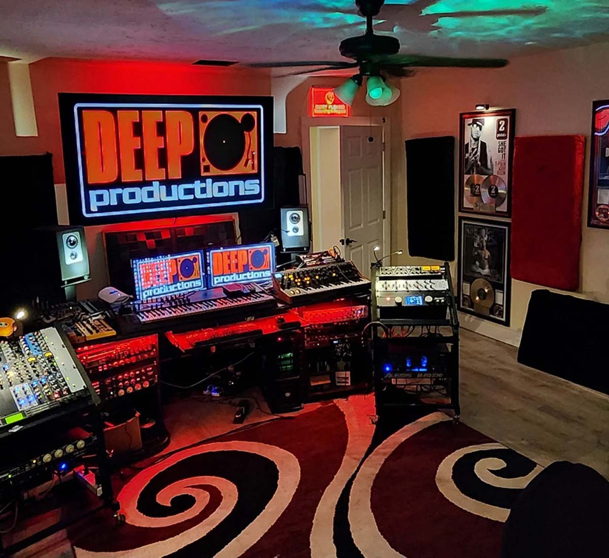 Deep Productions studio space