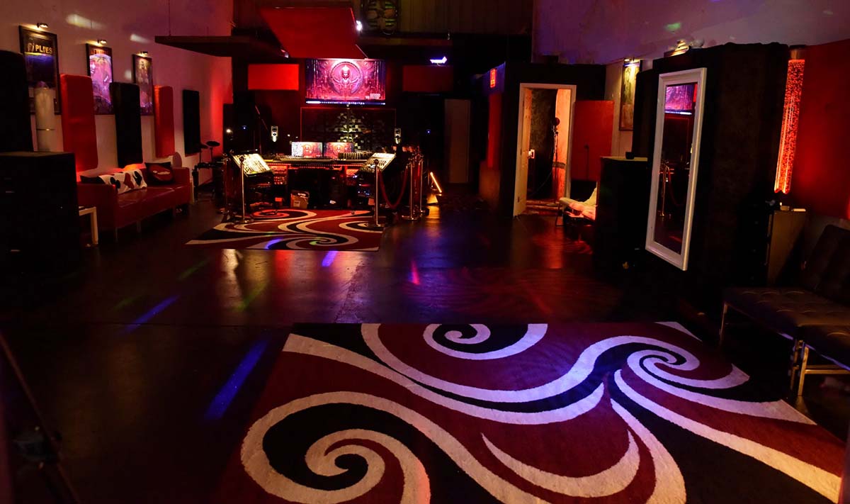 Deep Productions recording studio room